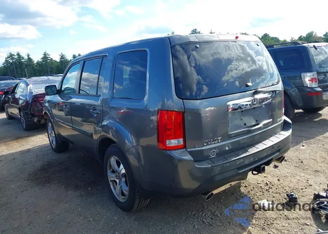 2012 Honda Pilot Ex-L from USA, damaged, VIN 5FNYF4H52CB007790